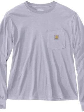 Carhartt Women's TENCEL Fiber Series Loose Fit Lightweight Long-Sleeve Shirt